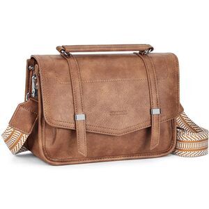 8736 Crossbody Bag  Crossbody Purse Messenger Bags with Wide Strap